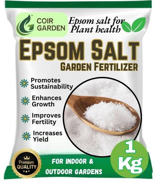 Coirgarden Epsom salt for plants growth - Organic Fertilizer Magnesium Sulphate Fertilizer