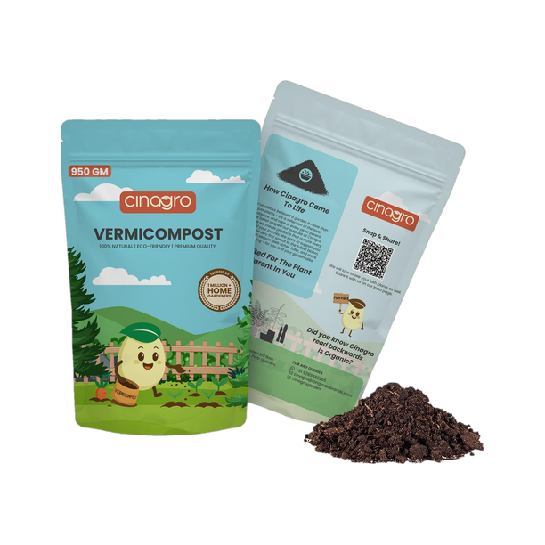 Cinagro Vermicompost Natural Organic Fertilizer Potting Mixture