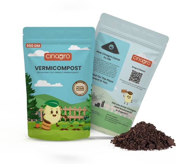 Cinagro Vermicompost Natural Organic Fertilizer Potting Mixture
