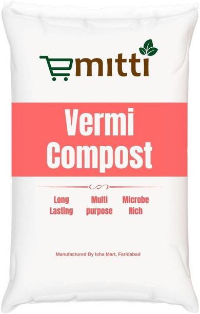 DHARTI CORPORATION Premium Vermicompost 10KG Potting Mixture