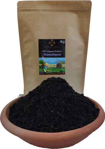 SwarnBharat Vermicompost For Plants 5Kg - Organic Fertilizer & Manure Fertilizer Fertilizer