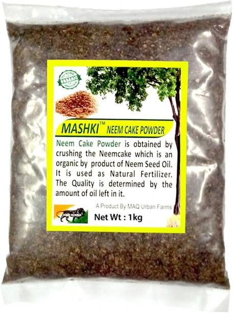 MAQ 100% Organic Fertilizer Neem Cake 1Kg soil manure Manure