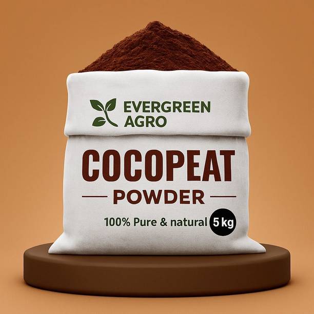Evergreen Premium Cocopeat for Gardening Manure, Fertilizer