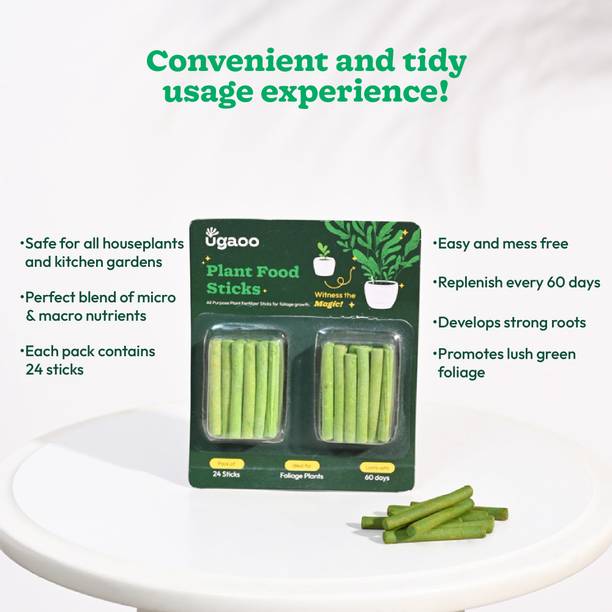 UGAOO Plant Food Fertilizer Sticks For All Home Garden Indoor & Outdoor Plants Fertilizer