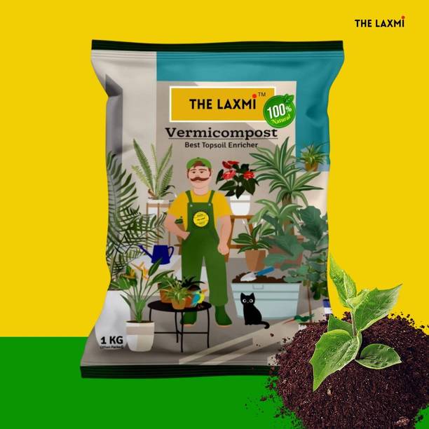 THE LAXMI Organic Vermicompost For Plants Manure, Fertilizer