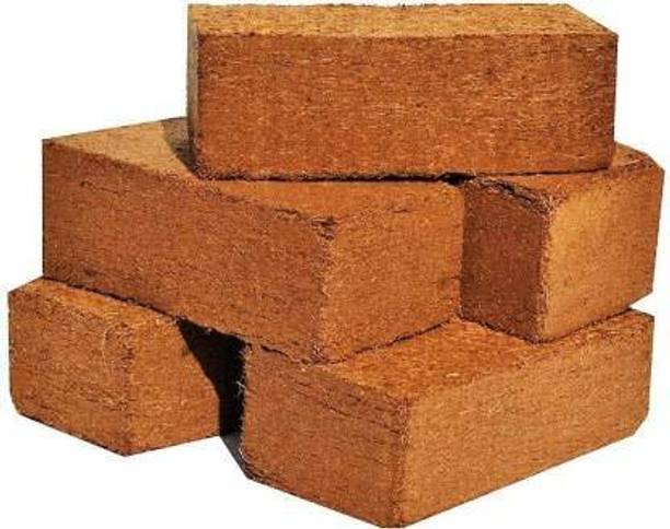 moglecart Cocopeat brick/block for gardening & plants- 6 kg Fertilizer, Potting Mixture, Manure, Soil