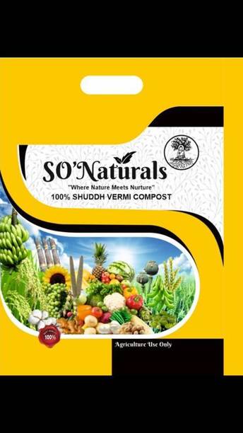 SAATWIK GLOBAL 100 % SHUDDH VERMICOMPOST Fertilizer