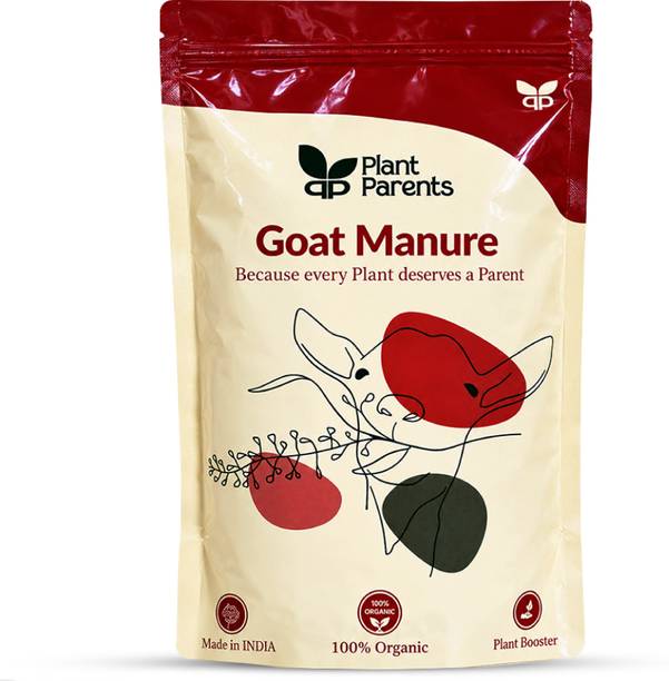 Plant Parents Premium Odourless Goat Manure | 100% Organic, Nutrient-Rich for Plants Manure
