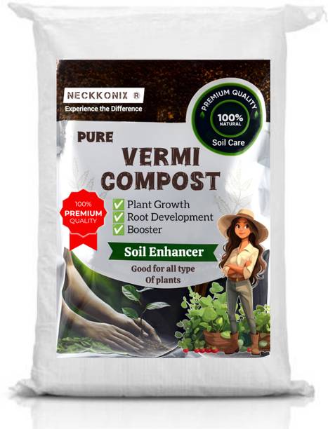 Neckkonix Vermicompost for Plants Manure, Potting Mixture, Fertilizer