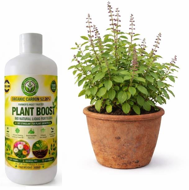 kakadiya greenenergy pvt ltd Organic Liquid Fertilizer-200ML Tulasi Special Fertilizer