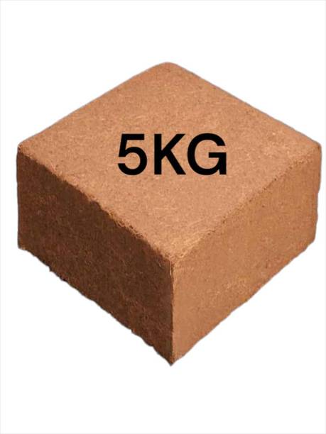 Sikme 5 kg Cocopeat Block: Sustainable Growing Medium for Vibrant Plants Soil