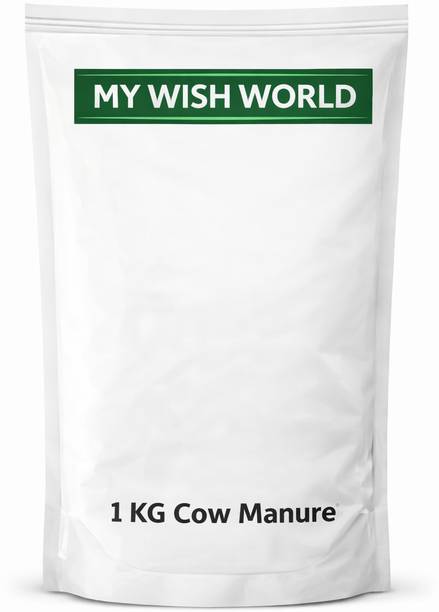 my wish world Cow Vermicompost 1KG Fertilizer, Manure, Soil