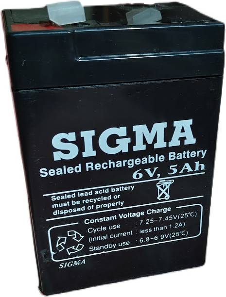 sigmaa 6v5ah AGM Solar Battery