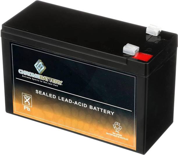 iMeasure 12V 7AH Sealed Lead Acid (SLA) Battery for Piranha MAX 160 Fish Finder Flooded Solar Battery
