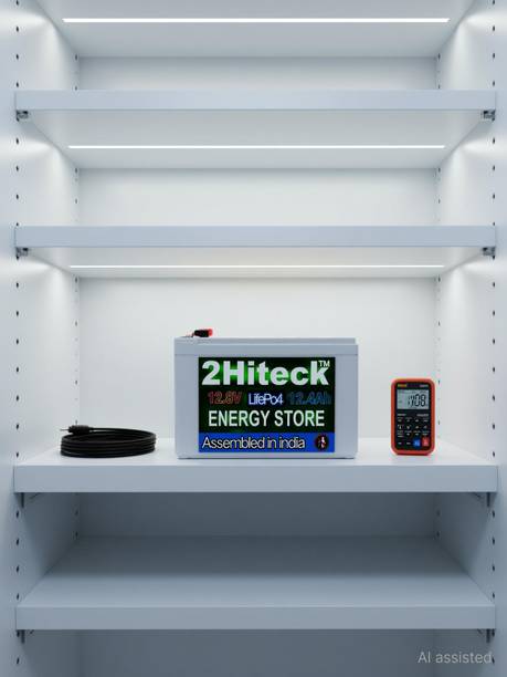 2HiTeck 12/12AV Lithium LifePo4 Battery Lithium Solar Battery