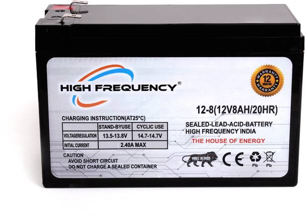 High Frequency 12V 8AH UPS Solar and Inverter Battery AGM Solar Battery