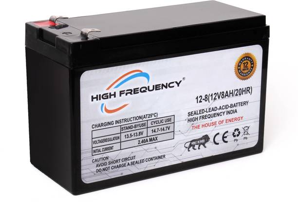 High Frequency 12V 8AH UPS Solar Sprayer Pump Toy Car Bike Battery AGM Solar Battery
