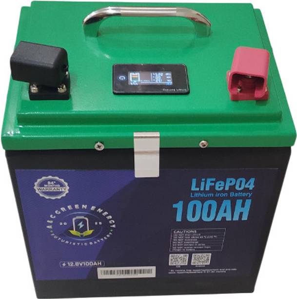 anc green energy 12v100ah (5k life cycle) Lithium Solar Battery