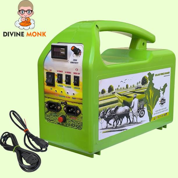 DIVINEMONK DC solar zatka machine for farm 80 acre area covered MPPT Solar Charge Controller