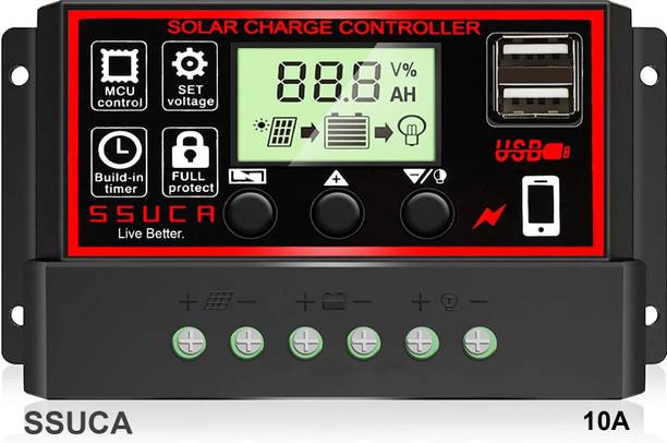 SSUCA 10a PWM Solar Charge Controller