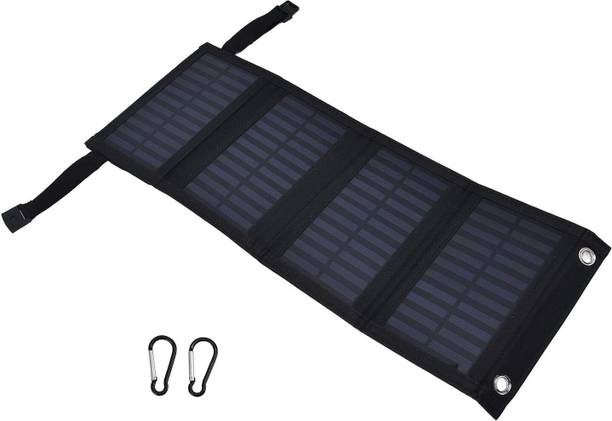 NCX 20W Folding Solar Panel Charger | 5V 2A Waterproof USB Camping Power Bank MPPT Solar Charge Controller