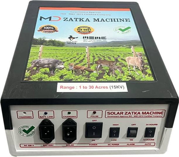 MD ZATKA Solar Zatka Machine( 1 TO 30 ACRE ) PWM Solar Charge Controller