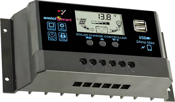 amiciSmart 40A PWM Solar Charge Controller
