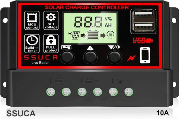SSUCA 10a PWM Solar Charge Controller