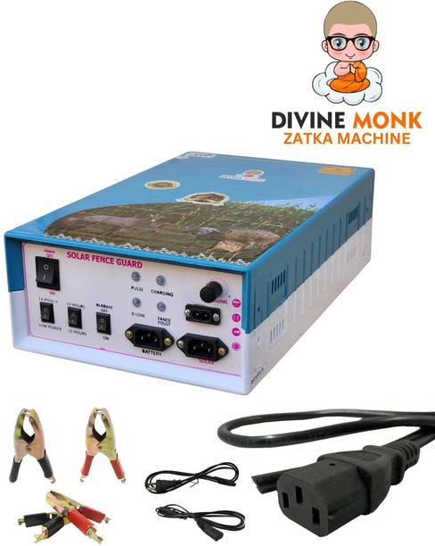 DIVINEMONK zatka machine acdc heavy body with battery clip PWM Solar Charge Controller