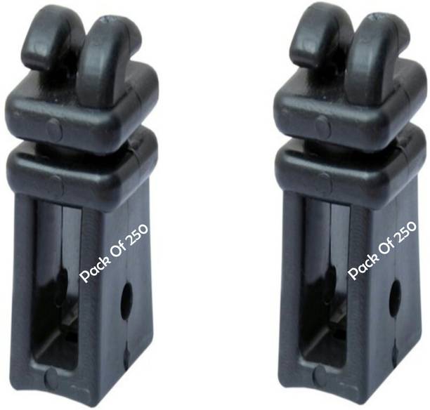 SILONIX Insulator For Fence| Solar Fencing Insulator | Insulator For Fence (Pack of 250) Plastic Fence Post