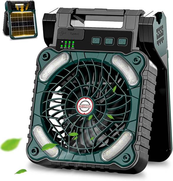 BLURISM Table Solar Fan Set