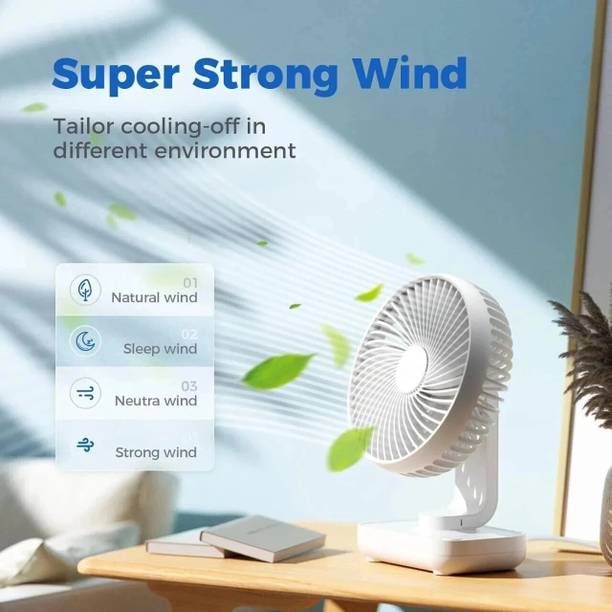 Fen Table Solar Fan Set