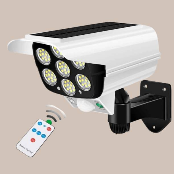 SHREE MELDI ENTERPRISE Solar Powered Motion Detection LED Security Flood Light Outdoor Wall Mount Solar Light Set