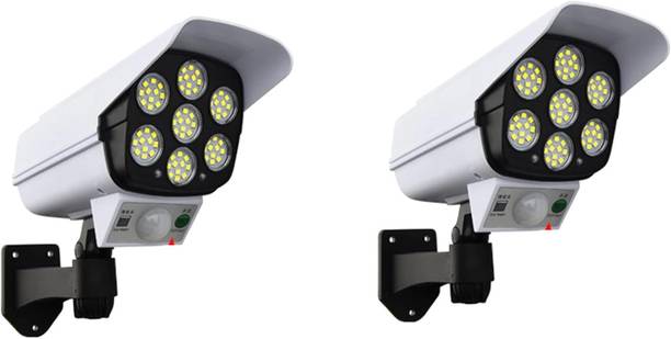 Xydrozen Solar Powered Camera LED Light Security Solar Light Set