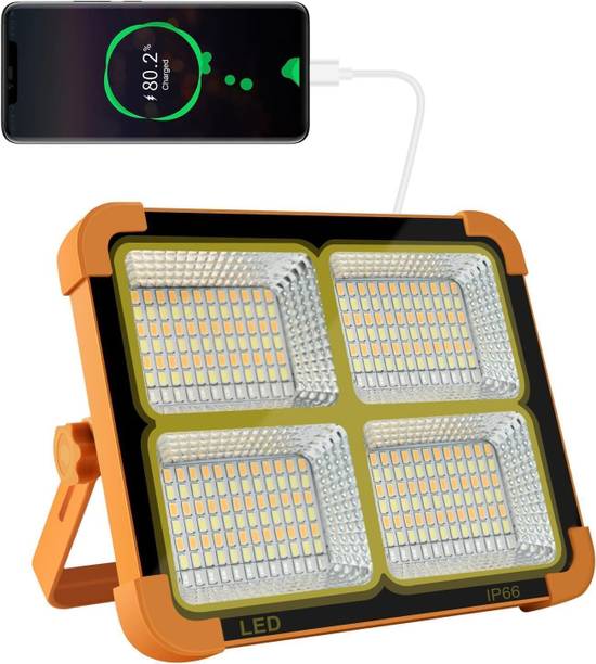 KURMIYA Portable Solar LED Flood Light Solar Light Set