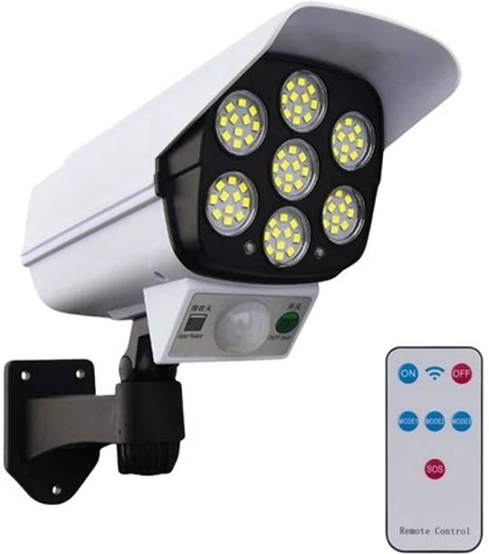 B M PowerTech Solar Dummy Security Camera Light with LED & Motion Sensor (Pack of 1) Solar Light Set