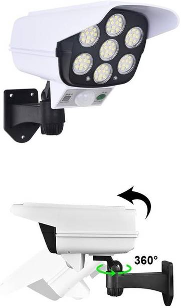 Xydrozen Solar Camera Light for Balcony Solar Light Set