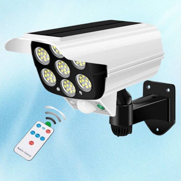 SHREE MELDI ENTERPRISE Solar Motion Sensor Security Wall Light Bright LED Outdoor Lamp Solar Light Set