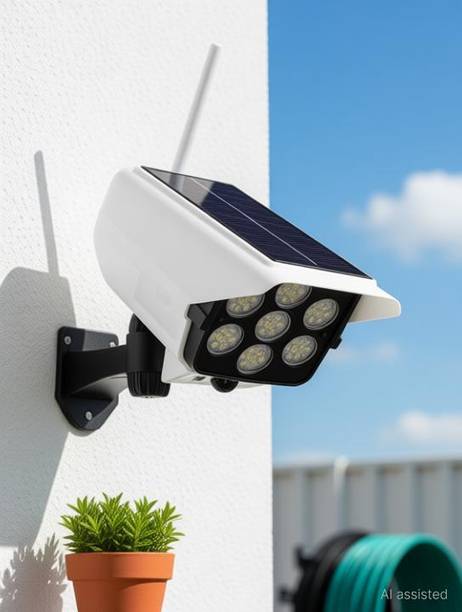 Xydrozen Solar Camera LED Light with Night Mode Solar Light Set
