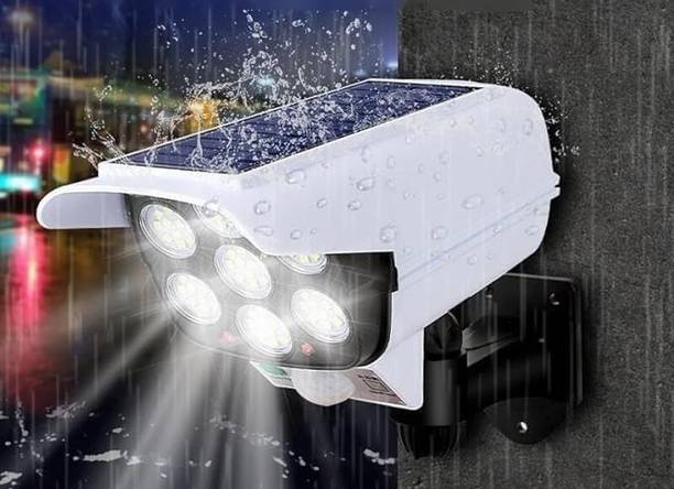 Xydrozen Solar Camera Shaped Security Light Waterproof Solar Light Set