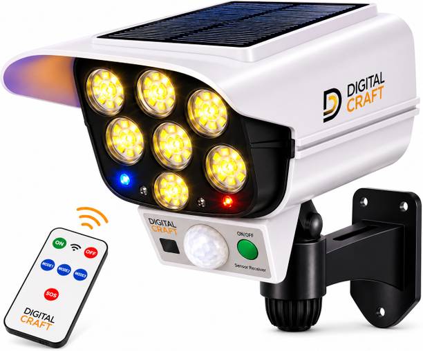 Digital Craft Waterproof Solar Security Dummy Camera LED Motion Sensor Wall Light Outdoor Solar Light Set