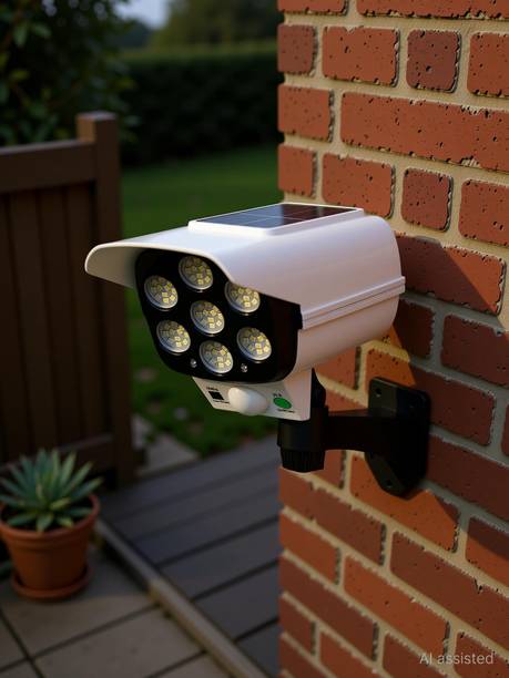 Care 4 Camera Shape Solar Sensor Light EcoFriendly No Charger NoPower SolarSensor Light Solar Light Set