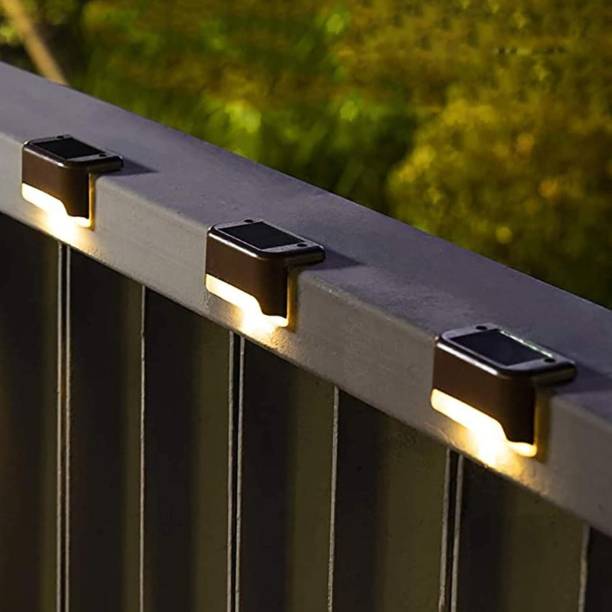GatiH Solar Lights for Home Outdoor LED Decoration Waterproof Fence Lamp Solar Light Set