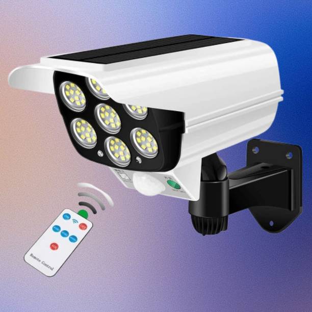 SHREE MELDI ENTERPRISE Solar Powered LED Motion Sensor Security Light for Wall Solar Light Set