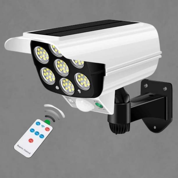 SHREE MELDI ENTERPRISE Solar Powered LED Outdoor Security Wall Lamp Motion Sensor Solar Light Set