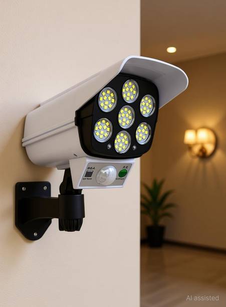 BRAHMANI KRUPA SOLAR POWERED CAMERA SHAPE LED LIGHTS Solar Light Set