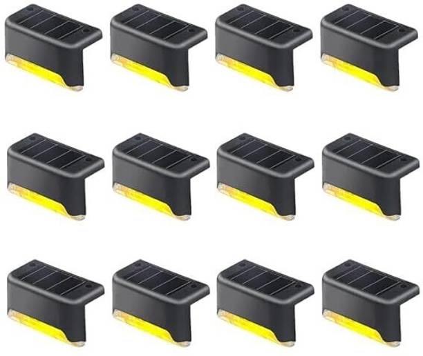 Flipkart SmartBuy Solar Deck Light 12Pcs, Solar Step Lights Outdoor Waterproof Led Solar Light Set