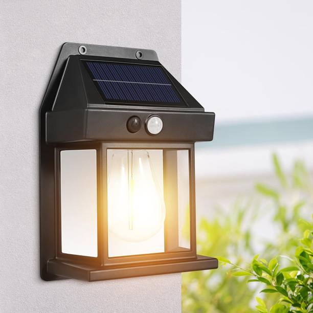FIRSTLIKE Wall Lights, Solar Power Light Wire Wall Lamp Human Lamp for Garden & Outdoor. Solar Light Set