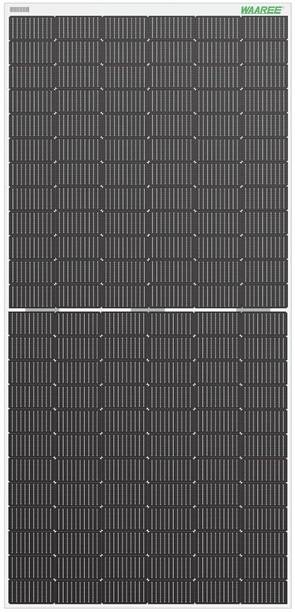 WAAREE 540 Watt Halfcut Mono Perc Bifacial Solar Panel (Pack of 1)
