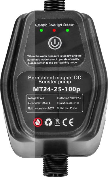 amiciFlo 75W Water Pressure Booster Pump 24VDC Intelligent Water Pump to Boost Water Flow Solar Water Pump